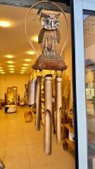 Baykuş Rüzgar Çanı