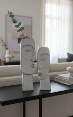 Beton yüz Vazo seti