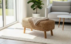 Doğal Muz lifi örgülü Bench