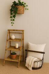 Bambu Merdiven Stand