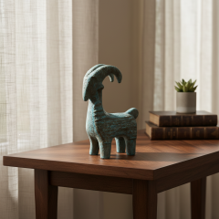 Seramik Oğlak Dekor