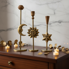 Şamdan ( Güneş-Ay-Yıldız)